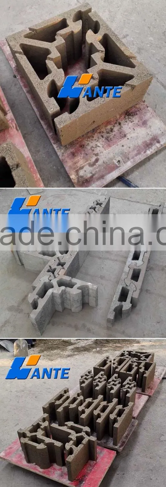 Cheap price QT4-25 Automatic stationary cement brick making machine