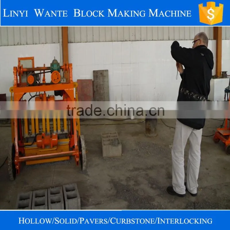 QT40-3B tanzania brick making machine for sale