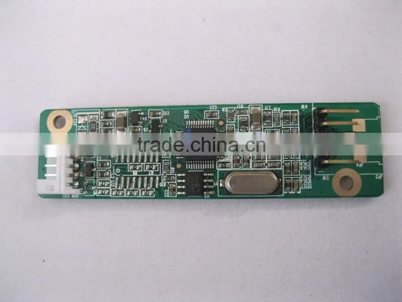 lowest price for 4/5wire15.6"resistive touch panel ,glass touch screen monitor