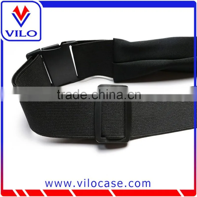 Neoprene sports waist running belt single pocket waist bag