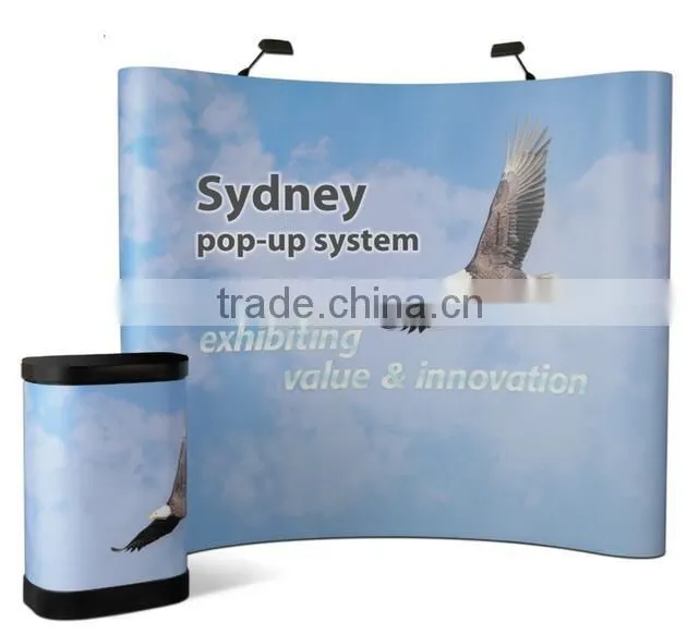 Portable Outdoor aluminium pop up dispaly