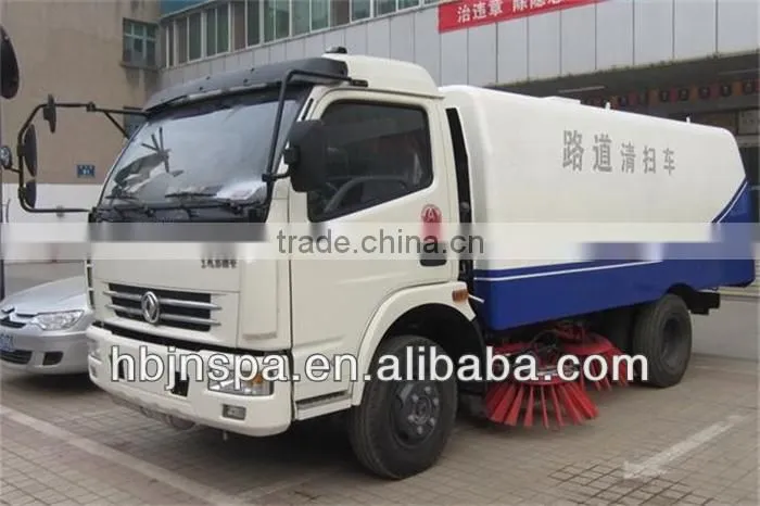 professional export Dongfeng urban street sweeping truck for sale