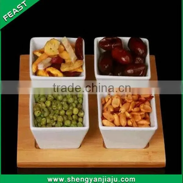 beautiful ceramic snack plate for party or children