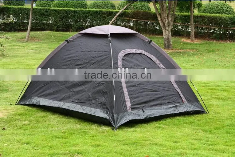 double layer stretch solar camping tent with canopy on top