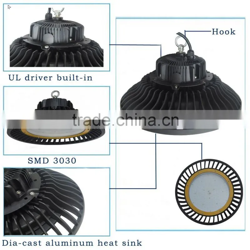 NEW Model UL IP65 150W 200W LED High Bay Light with 5 Years Warranty