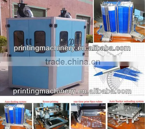 Student ruler screen printing machine