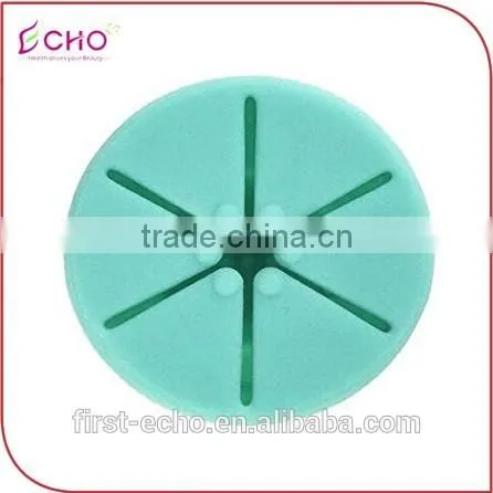 Soft Flexible Silicone Gel Wearable Nail Polish Varnish Bottle Holder Ring for Female Women Girls