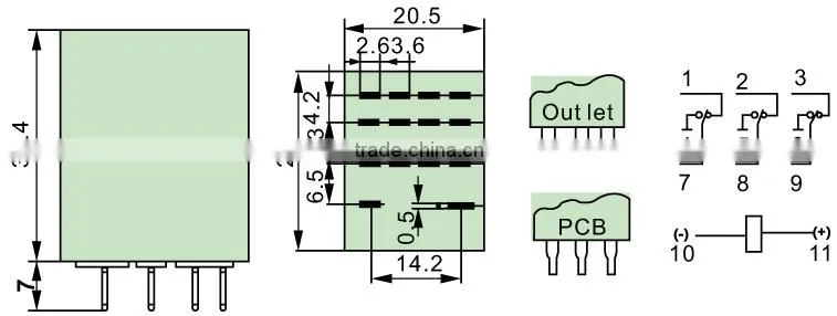 General purpose relay my relay 5a my general purpose relay