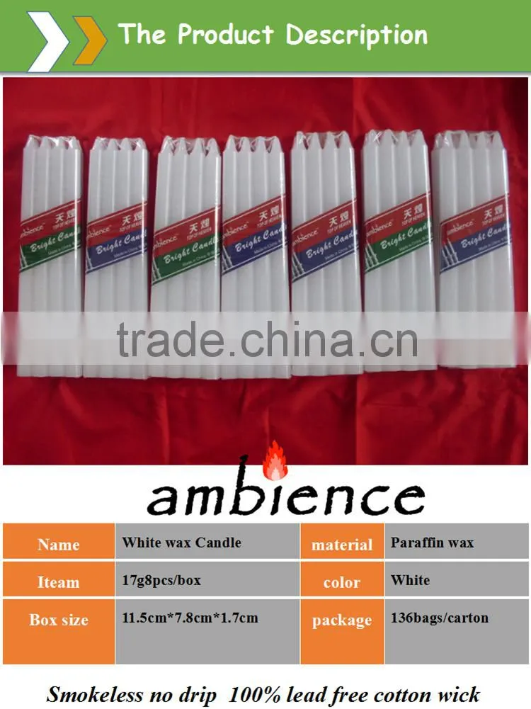 paraffin wax Candle household candle smokeless high quality pillar candle