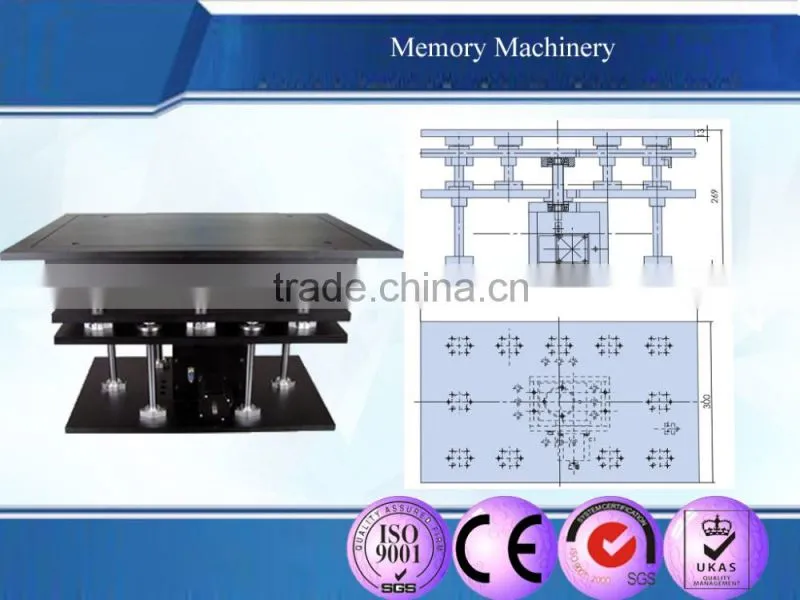 low loading motorized linear moving stages