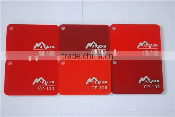 different color modern glass acrylic sheet