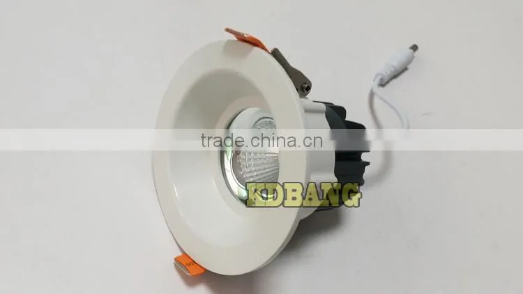 Taiwan Epistar ceramic chip recessed 10w cob downlight