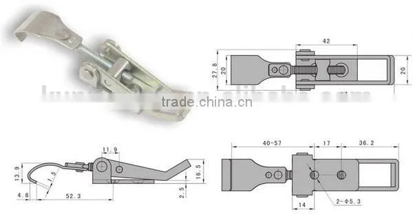 Steel SK3-034 adjustable latch / Spring Load Hasp
