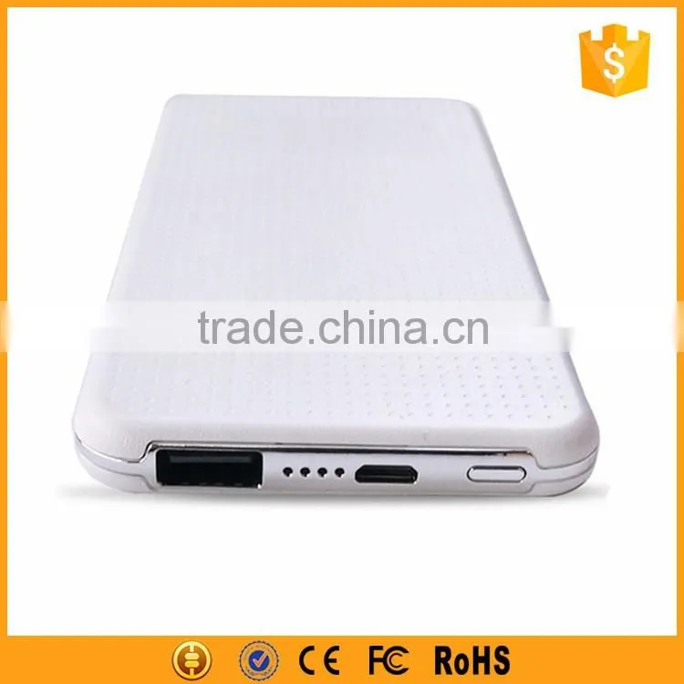 Ultra slim rohs power bank 5600mah for samsung mobile new model