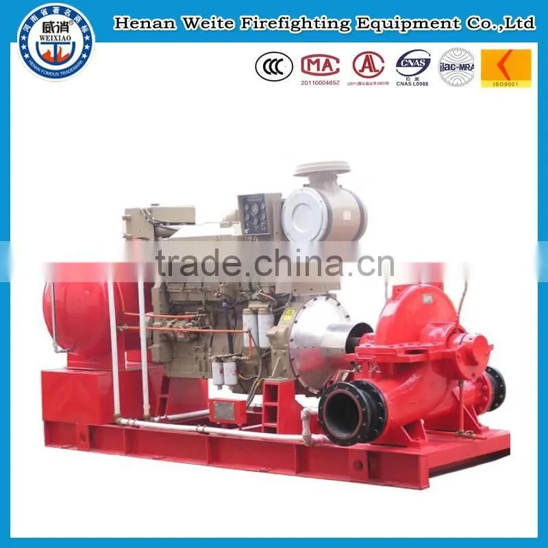 XBD electric fire pump unit with self-priming pump