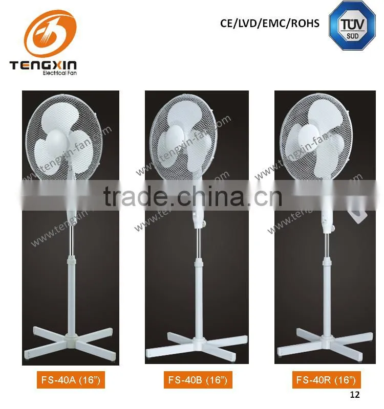 Hot sale TUV CE CB certified 12 inch plastic desk fan FT-30E