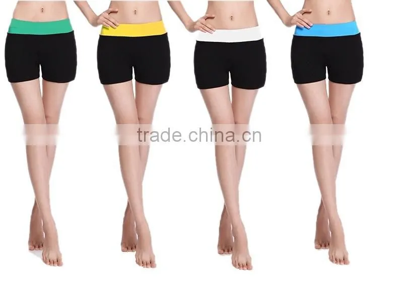 Custom Modal Fitness Yoga Shorts, Women Yoga Wear Wholesale