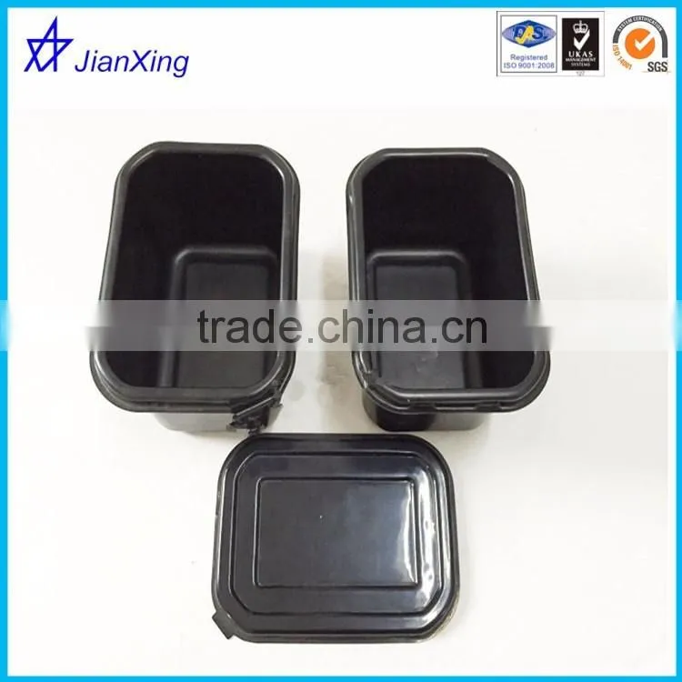 sandwich and bread plastic blister pacakging box with clear cover