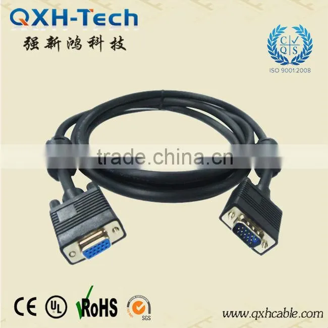 Hot Sell 1080p 15pin VGA Cable M/F
