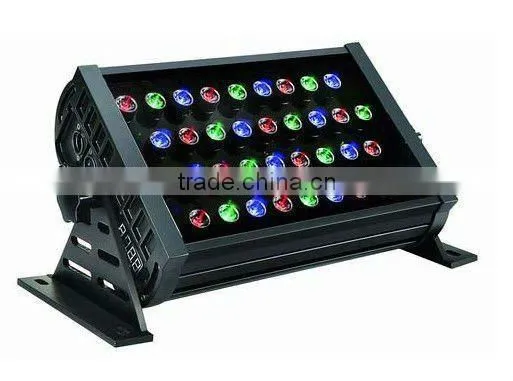 decorative color changing equipment 36x3w rgb outdoor led washer lighting