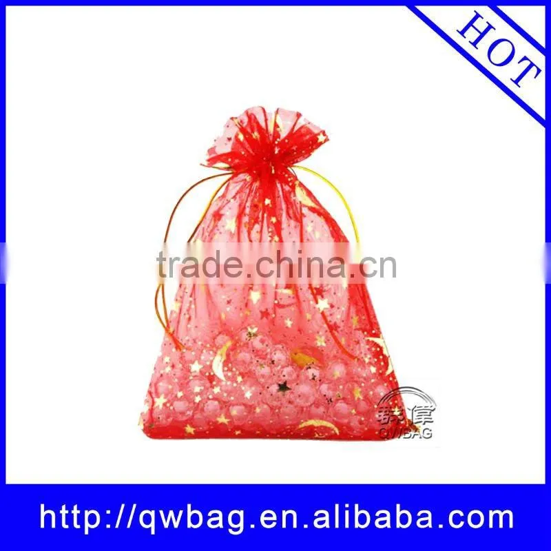 custom printed organza bag
