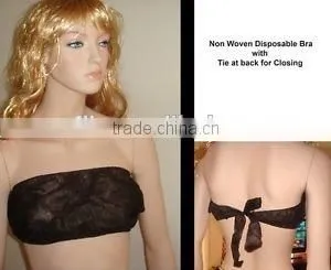 China Factory Hot Selling Adult Women Nonwoven Bra/ Women Hot Sexy Bra Images for spa