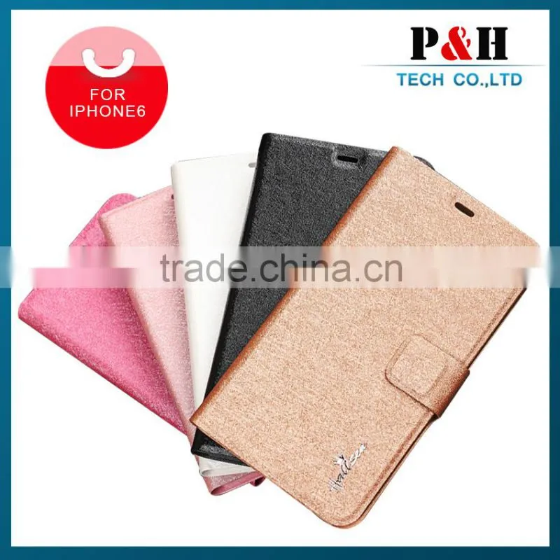 For iPhone 6 plus Wallet Photo Frame magnetic Leather Case For iPhone 6 plus With Stand Card Holder Phone Bag Case