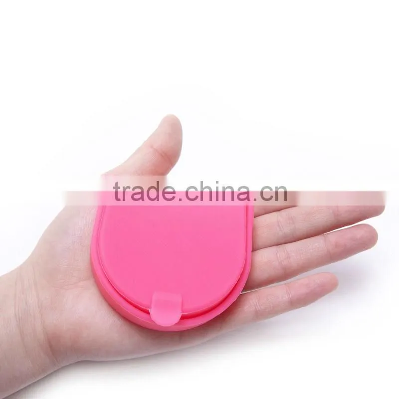 Women Girl Candy Color Silicone Wallet Key Coin Purse Rubber Pouch Case