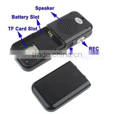 Support Telephone recording 4GB Digital Voice Recorder Dictaphone MP3 Player with TF Card Slot