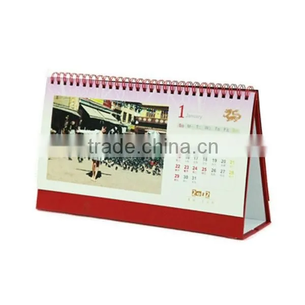 Hot new best selling product alibaba made in China eco friendly quality craft DIY desk calendar