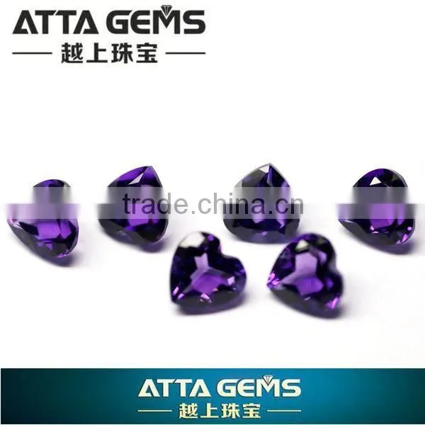 Semi precious stone created amethyst