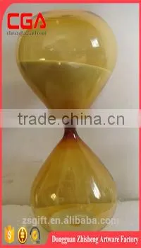 Chinese factory faddish wholesale glass sand timer for home decoration