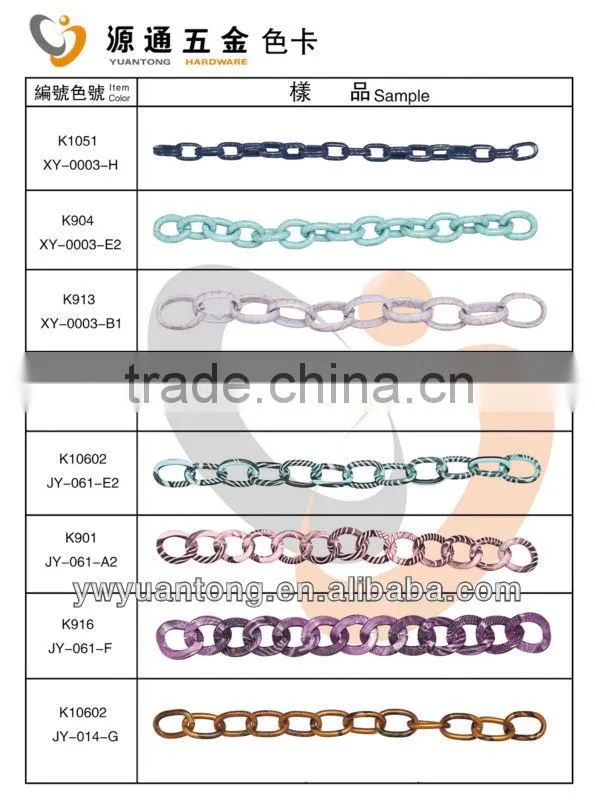 White Color With Black Line Necklace Chain 4mm Thickness