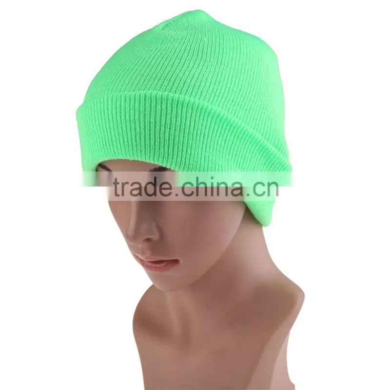Fashion Oversized Cheap Hand Made Knitted Beanie For Wholesale