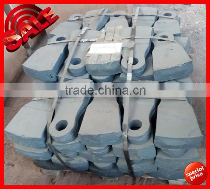 2015 Hot sale PC series hammer crusher spare parts/PC series hammer crusher hameer