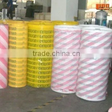 Good strength PE barrier safety tape for road warning and safety
