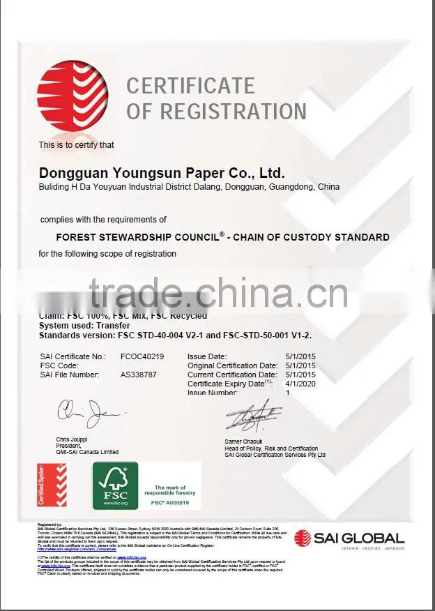 1000gsm white coated duplex board cheap price