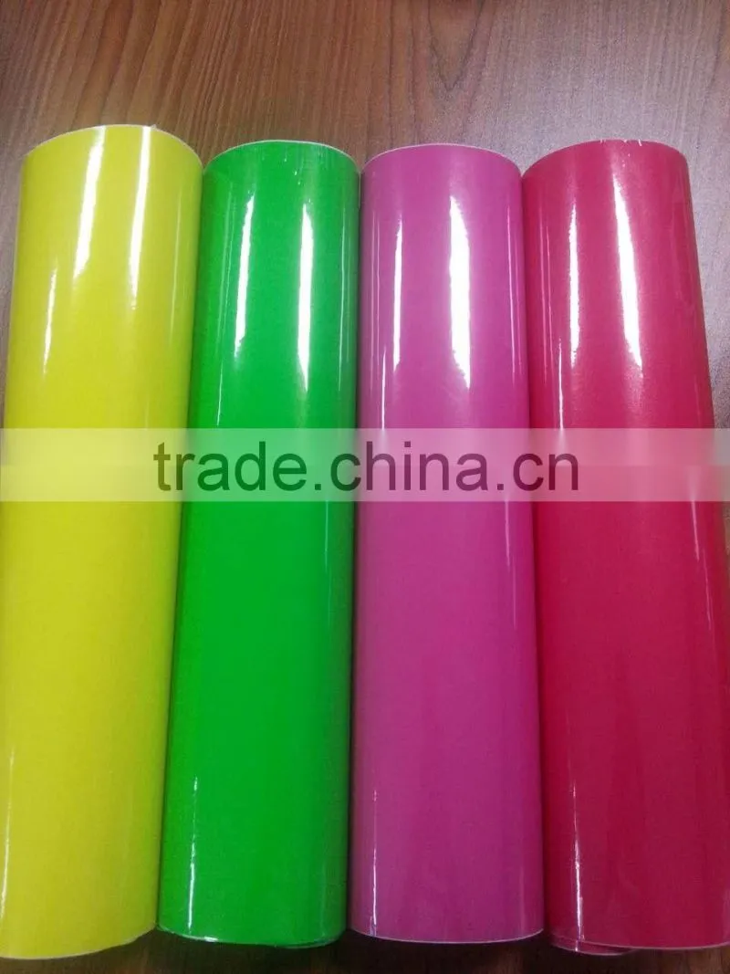 Self adhesive PVC Lettering Reflective Vinyl Cutting Vinyl Film For advertismen