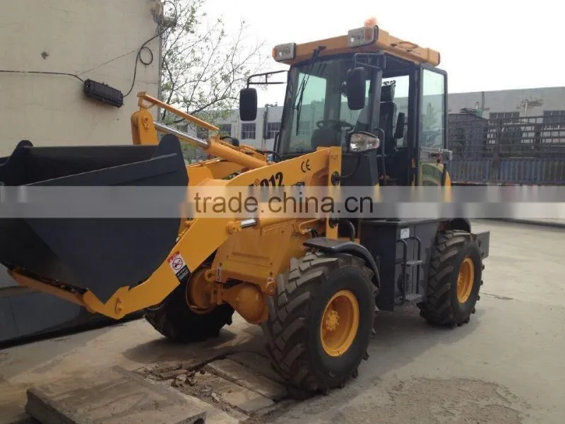 Manufactuer SZM 912 mini loader 4WD hot sale with CE mini wheel loader ZL12