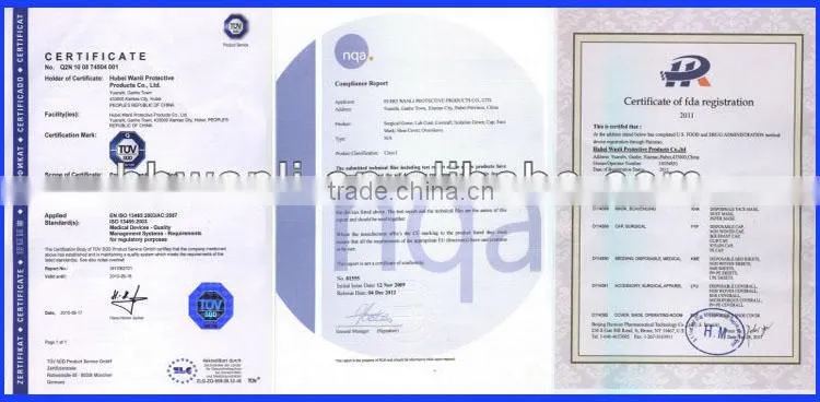 Nonwoven sterile disposable surgical gown, disposable surgical gown, coverall