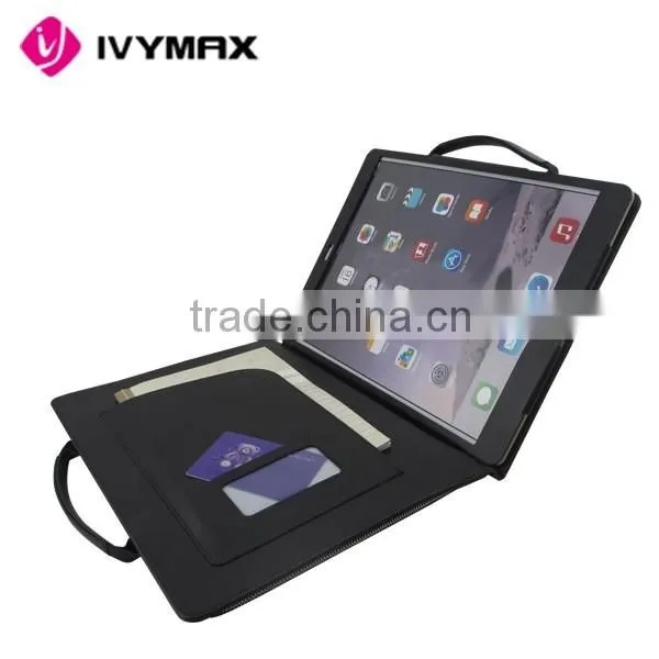 palm leather bag Tablet case for iPad pro perfume bottle display case