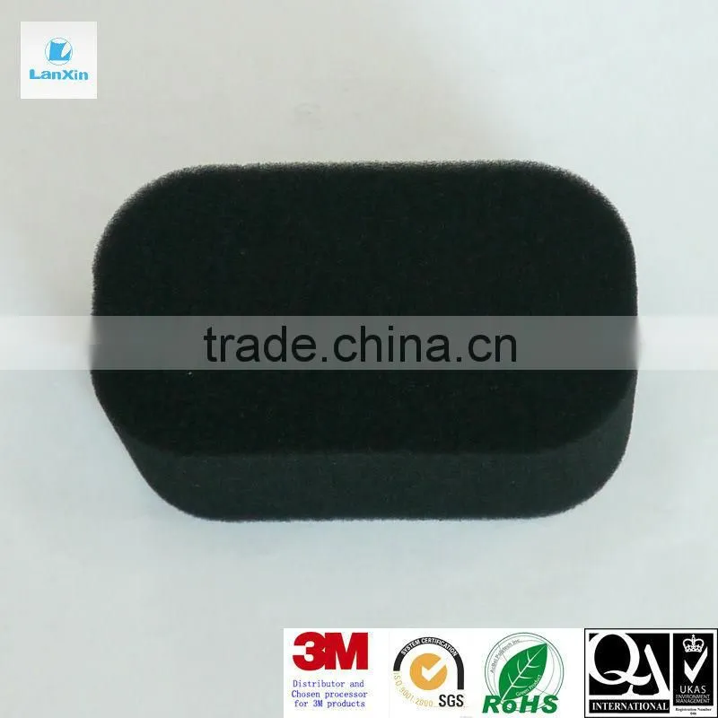 Transparent PC board/sheet with blue film