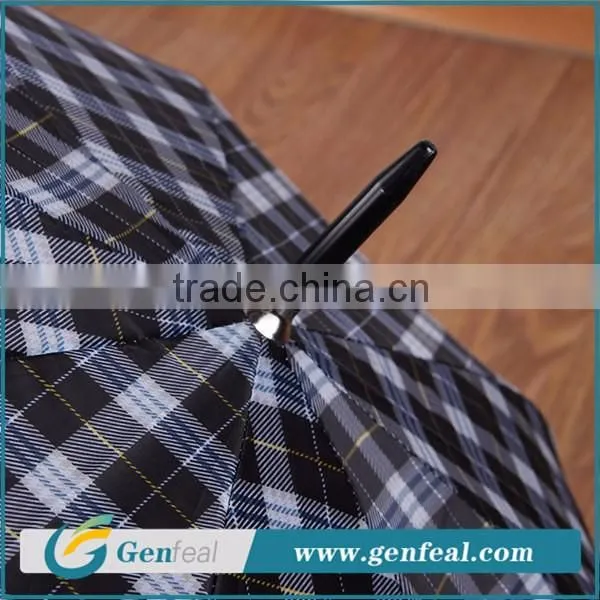 23 inch fashion business checked men travel umbrellas china supplier