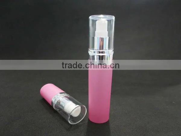 Oval Shaped Acrylic Cream Jar and Lotion Pump Bottle for Cosmetic Packaging