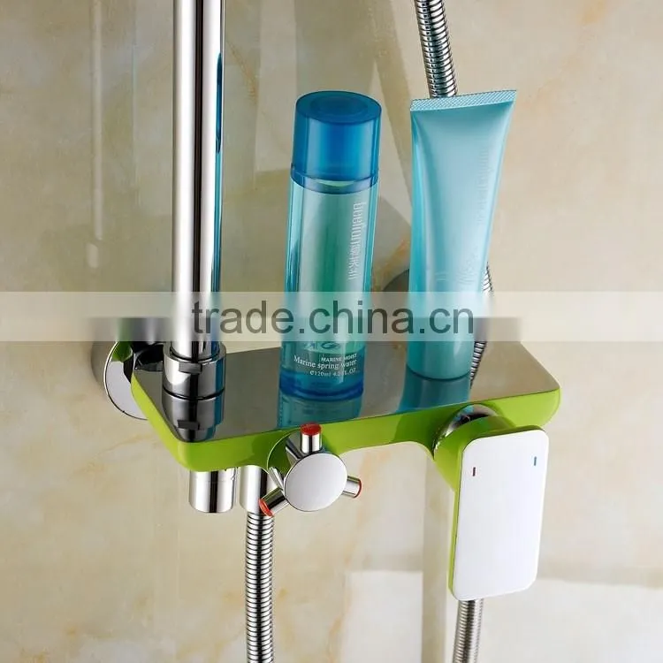 Popular shower panel with shower set,rainfall shower head set,rain shower sets