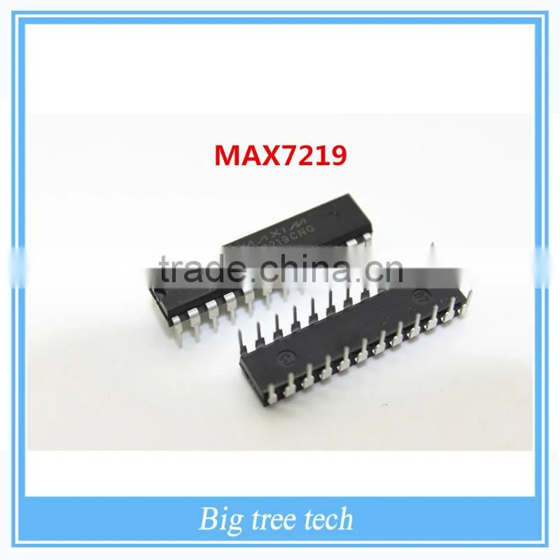 10pcs /lot MAX7219 MAX7219CNG MAX7219ENG DIP-24 Display drivers, LED drive F109