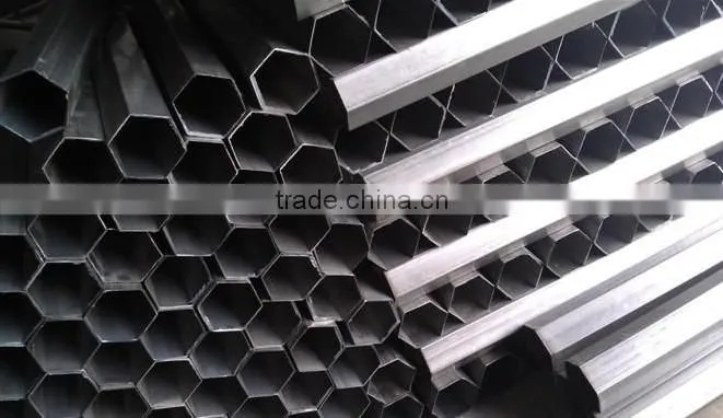 ASTM 304/TP316 seamless hollow hexagonal stainless steel pipe