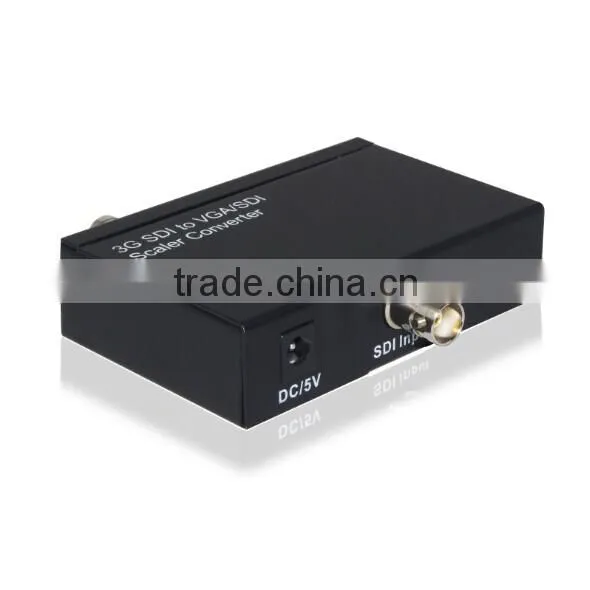 Shenzhen Factory SDI to SDI VGA Converter With Audio Mini Size SDI Scaler Converter 1080p
