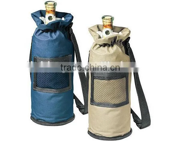 fabric cooler bag for wine,cooler bag for beer bottles