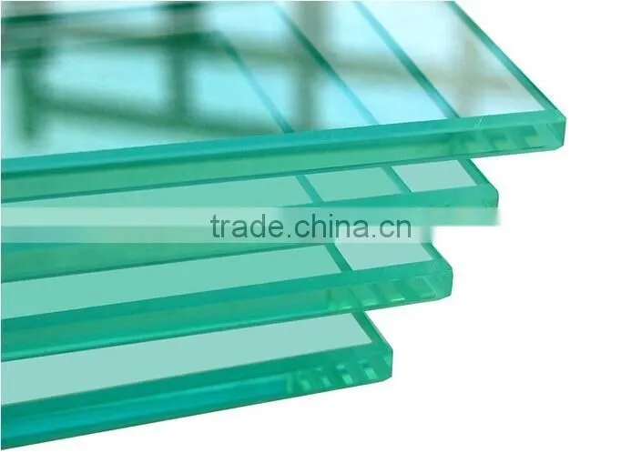 12mm clear safety tempered glass balcony wholesale china glass factory